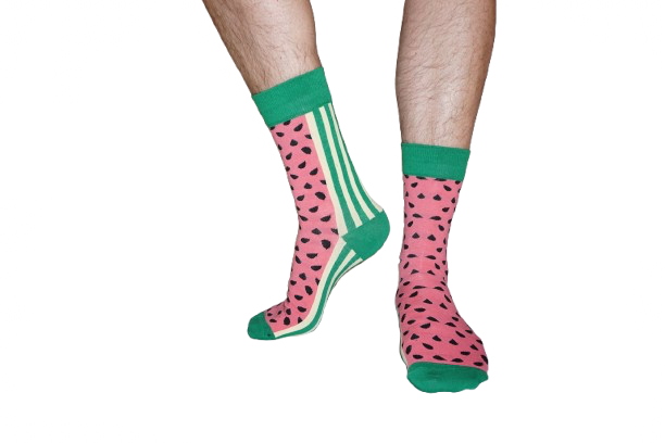 Melonstrumpor – Sommar för dina fötter! 🍉