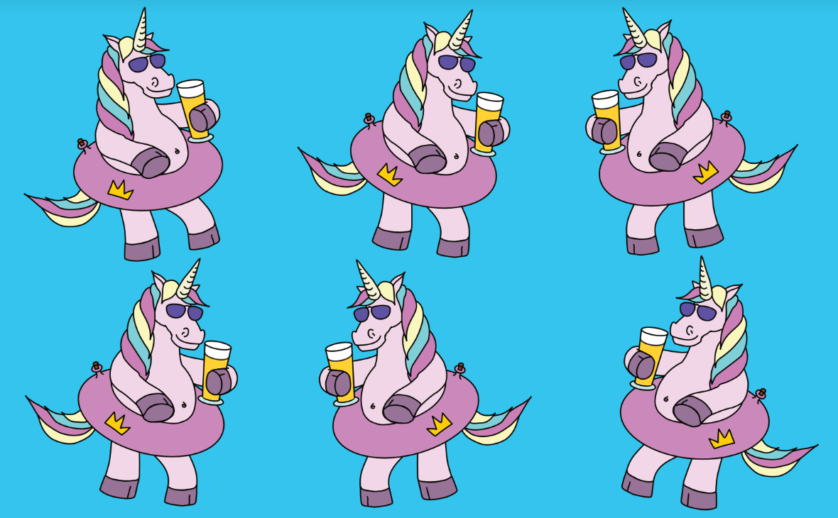 Boxershorts med Enhörning – DaddyChill!🦄